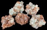 Natural Aragonite Clusters Wholesale Lot - Pieces #61655-1